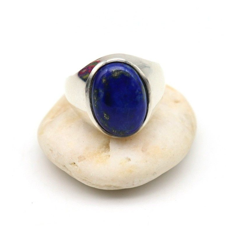 Chevalière homme argent - Mosaik bijoux indiens