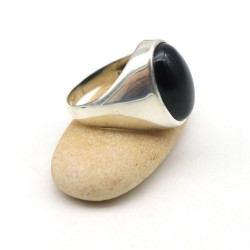 Bague homme argent - Mosaik...
