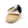 Bague homme argent - Mosaik bijoux indiens