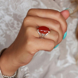 Bague argent grosse...
