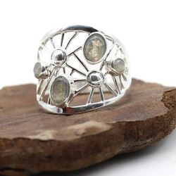 Bague argent épaisse...