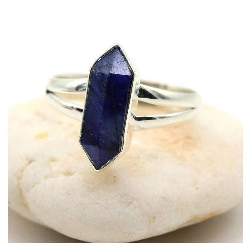 Bague lapis lazuli - Mosaik bijoux indiens