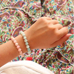 Bracelet opale rose...