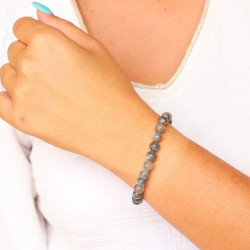 Bracelet labradorite -...