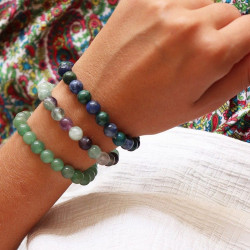 Bracelet fluorite - Mosaik...