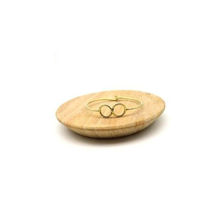 Jonc infini doré - Mosaik bijoux indiens