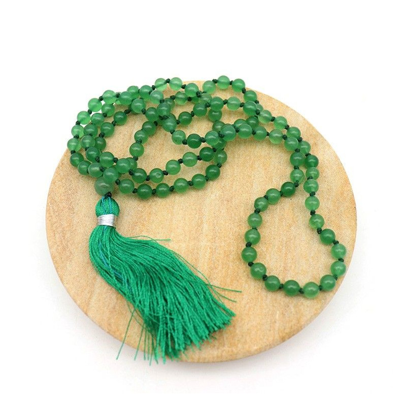 mala jade - Mosaik bijoux indiens mala jade - Mosaik bijoux indiens