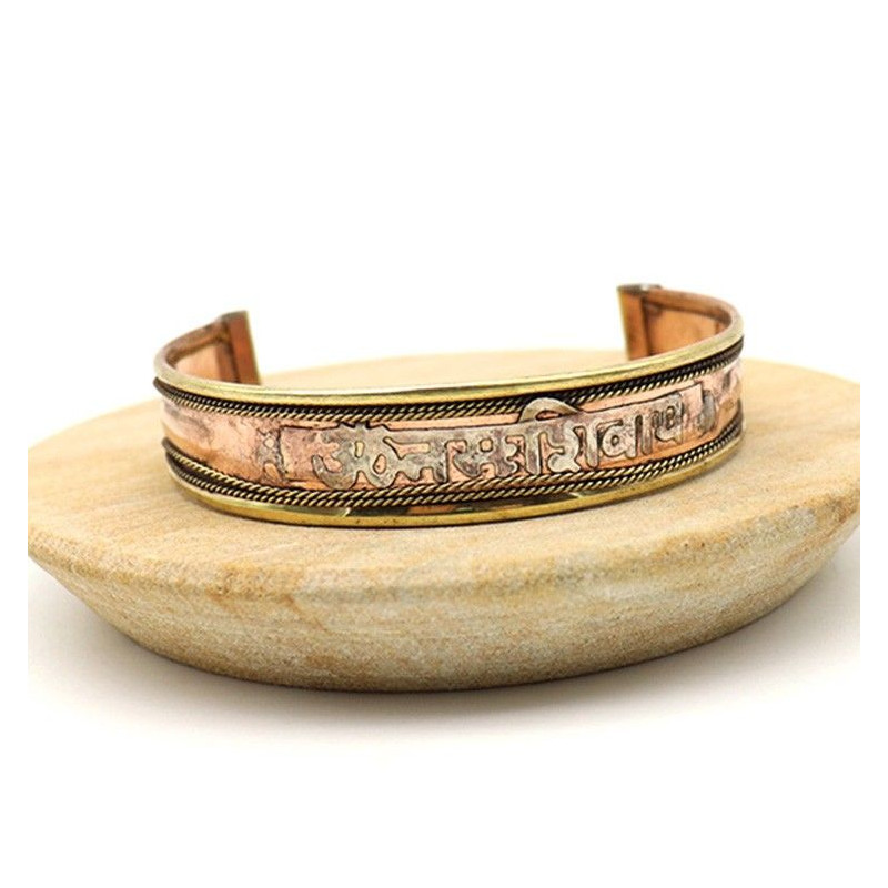 Bracelet mantra bouddhiste - Mosaik bijoux indiens