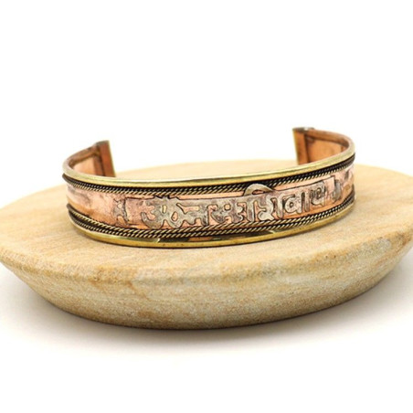 Bracelet mantra bouddhiste - Mosaik bijoux indiens