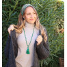 Mala méditation jade naturelle - Mosaik bijoux indiens