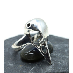 Bague argent oiseau -...