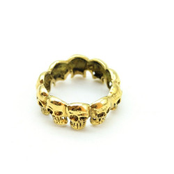 Bague tête de mort pour...