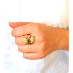 bague laiton - Mosaik...