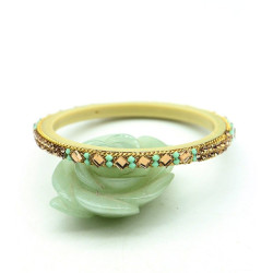 Bracelet strass indien -...