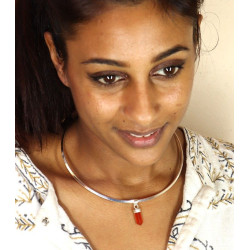 Pendentif argent et...
