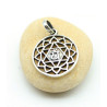 Pendentif  chakra du coeur  - Mosaik bijoux indiens