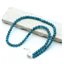Collier apatite bleue...