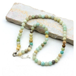 Collier amazonite naturelle...