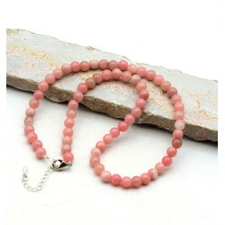 Collier opale rose...