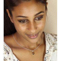 Pendentif oeil de tigre -...