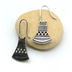 Boucle d'oreille argent...