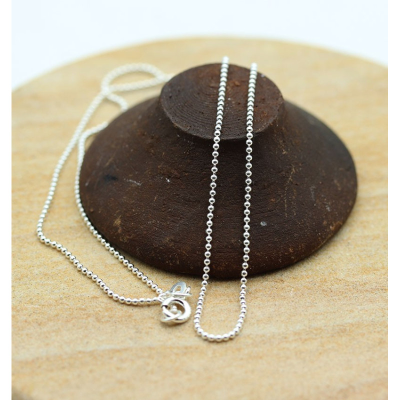 Chaine fine argent - Mosaik bijoux indiens Chaine fine argent - Mosaik bijoux indiens