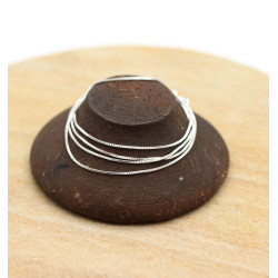 Chaine courte argent -...