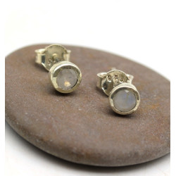 Clou d'oreille pierre de...
