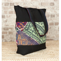 Sac cabas indien coloré -...