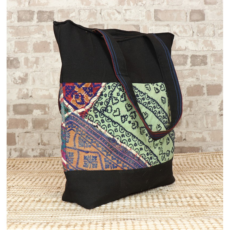 Sac cabas indien coloré - Mosaik bijoux indiens Sac cabas indien coloré - Mosaik bijoux indiens