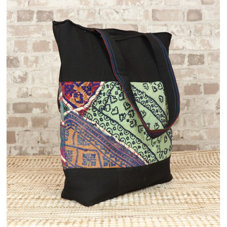 Sac cabas indien coloré -  Mosaik bijoux indiens