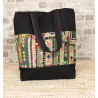 Sac noir et coloré bohème -  Mosaik bijoux indiens