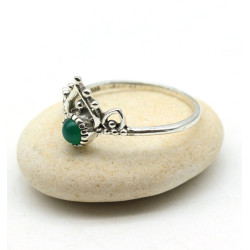Bague fine argent diadème -...