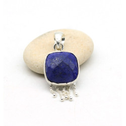 Pendentif argent carré...