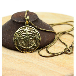 Pendentif Bouddha doré...