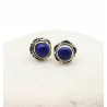 Puce d'oreille lapis lazuli - Mosaik bijoux indiens