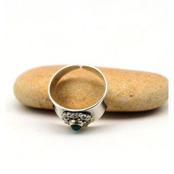 Anneau de pied argent -...