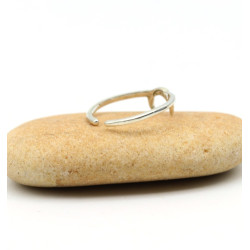 Bague de phalange croissant de lune - Mosaik bijoux indiens