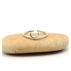 Bague d'orteil croissant de lune - Mosaik bijoux indiens