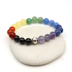 Bracelet pierre 7 chakras -...