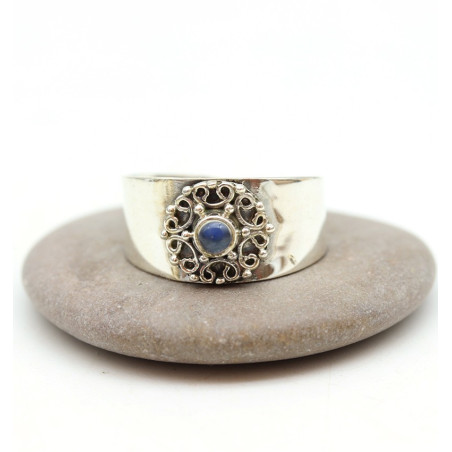 Bague de pied épaisse argent - Mosaik bijoux indiens