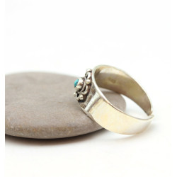 Bague de pied argent...