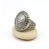 Bague indienne argent ethnique - Mosaik bijoux indiens