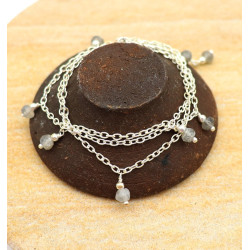 Collier ras de cou argent...