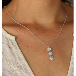 Collier fin argent - Mosaik...