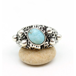 Bague argent style baroque...