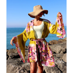 Kimono bohème longue manche...