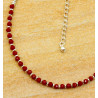 Bijou de cheville bohème - Mosaik bijoux indiens