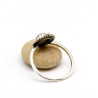 Bague perle blanche - Mosaik bijoux indiens