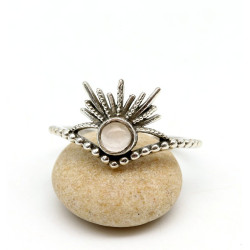 Bague fine argent pierre...